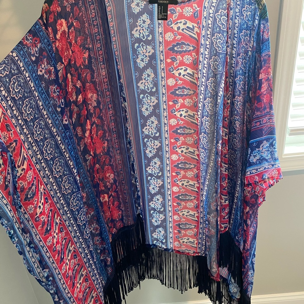 Forever 21 kimono cover up